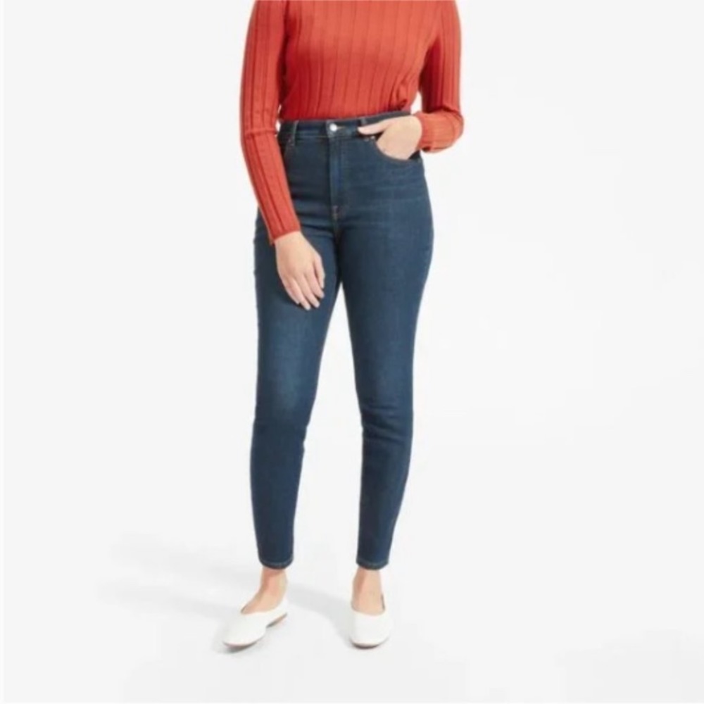 EVERLANE High Rise Skinny Ankle Jeans Size 28